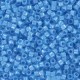 Toho Treasure beads 11/0 Inside-Color Rainbow Crystal/Blue Turquoise-Lined TT-01-787